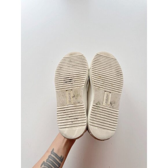 AXEL ARIGATO Clean 90mm Triple Leather Suede Calf Hair Low Top Sneakers Size 6.5 - Picture 11 of 16